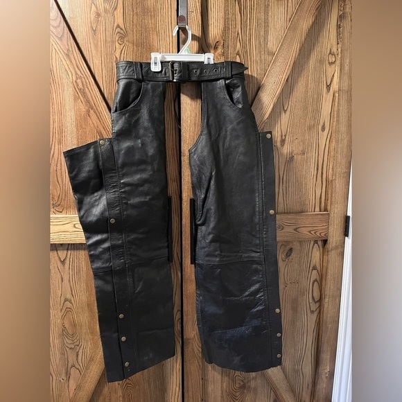 the old mill Other - Nwot Motorcycle leather chaps L